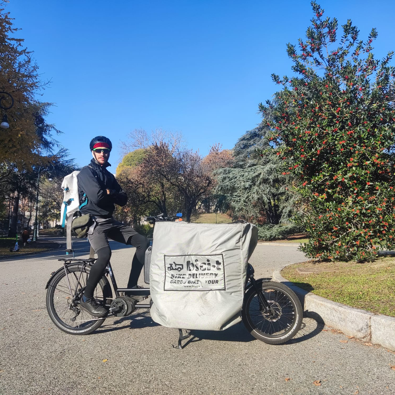 Le cargo bike di Bici-t possono trasportare grossi volumi
